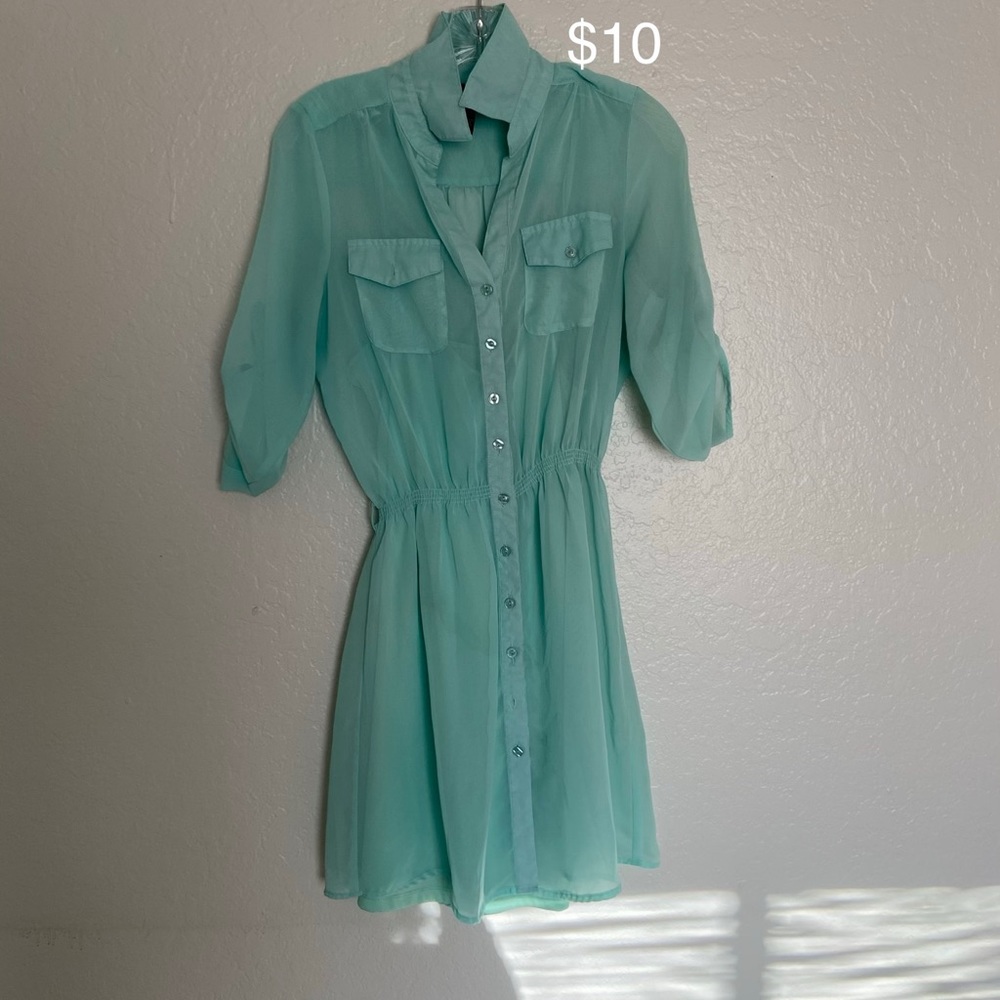 Mint dress